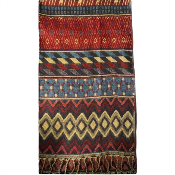 NWT.  Sacred Threads Scarf. 219734A. 02BL/BL - Picture 2 of 5